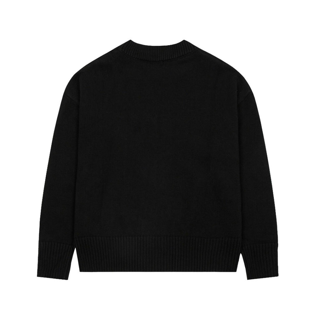 "Heart" - Sweater Black – Ansicht 2